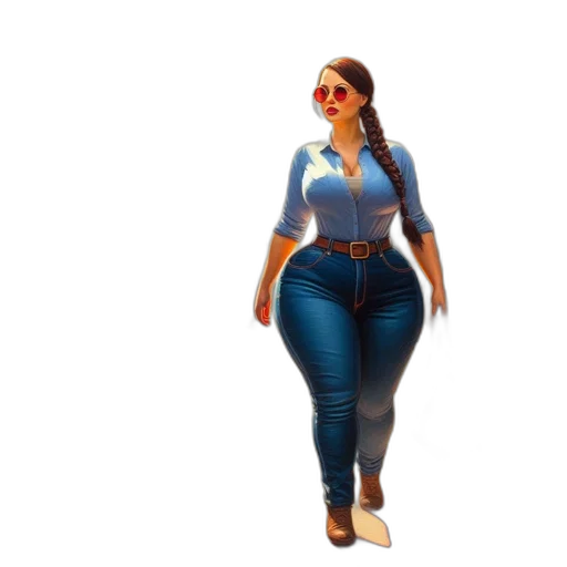 dress, jacket, 3d render, concept art transparent PNG cut-out