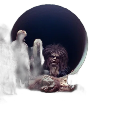 creature, hair, mask, animal transparent PNG cut-out