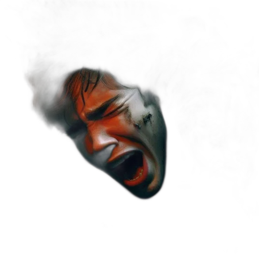 mask, face, creature, staff transparent PNG cut-out