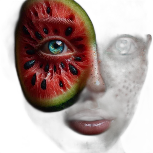 mask, face, creature, food transparent PNG cut-out