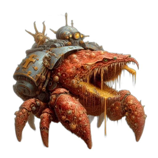 creature, dragon, robot, animal transparent PNG cut-out