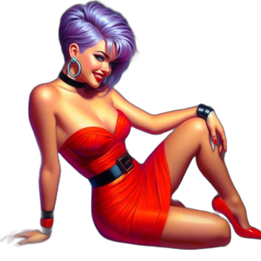 dress, jewelry, pixel art, concept art transparent PNG cut-out