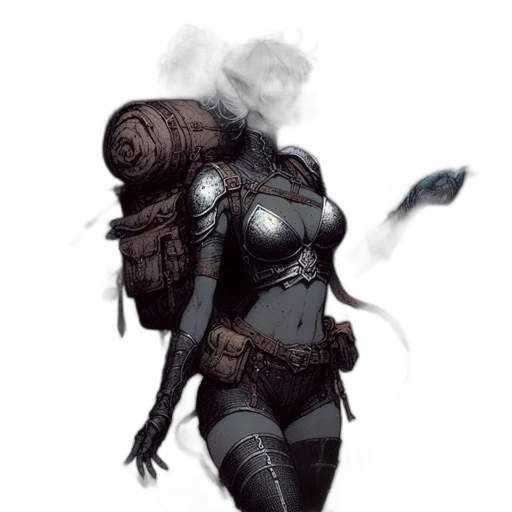 robot, mask, concept art, cyberpunk transparent PNG cut-out