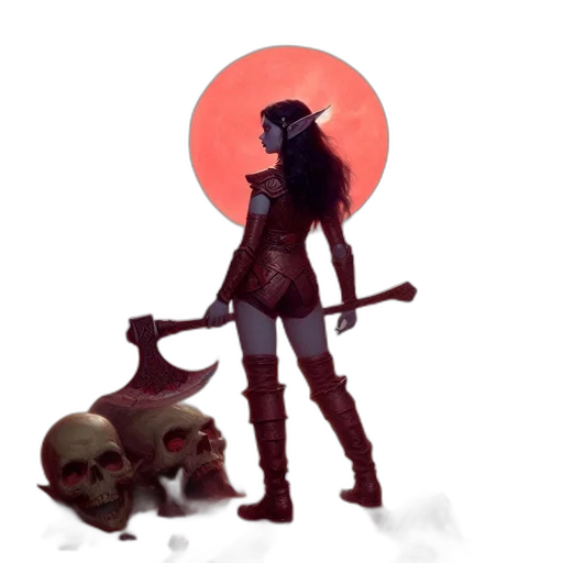 staff, creature, mask, sword transparent PNG cut-out