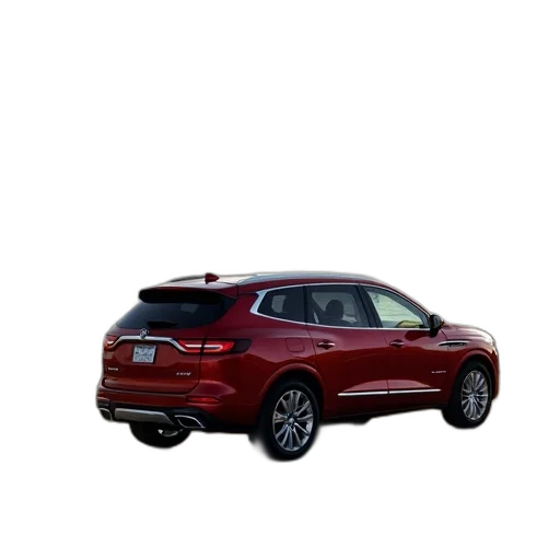 car, 3d render, red, buick transparent PNG cut-out