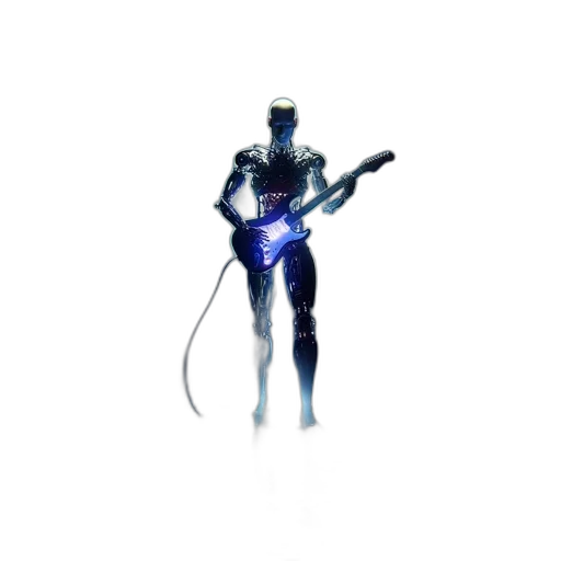 robot, weapon, staff, sword transparent PNG cut-out