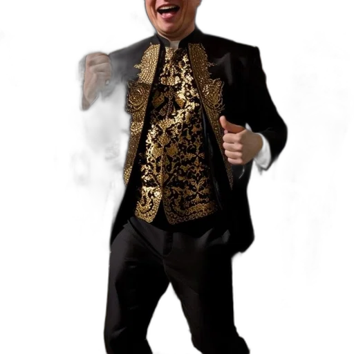 jacket, staff, cartoon, concept art transparent PNG cut-out