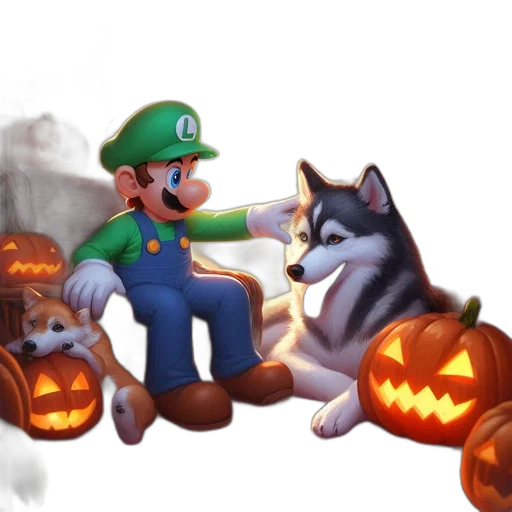 concept art, pixel art, fantasy art, 3d render transparent PNG cut-out