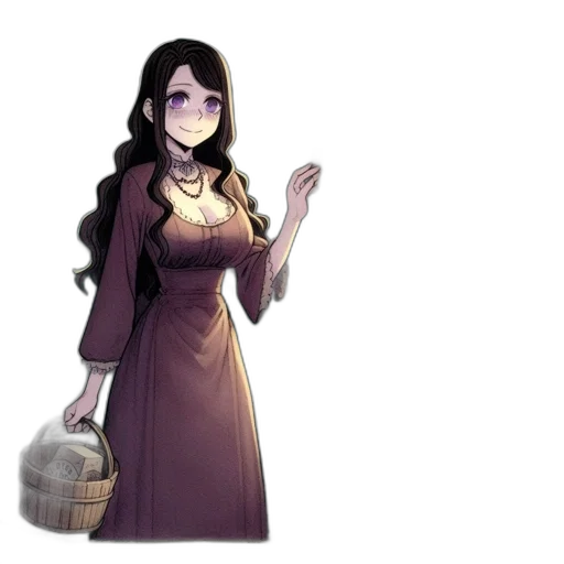 dress, staff, mask, bottle transparent PNG cut-out