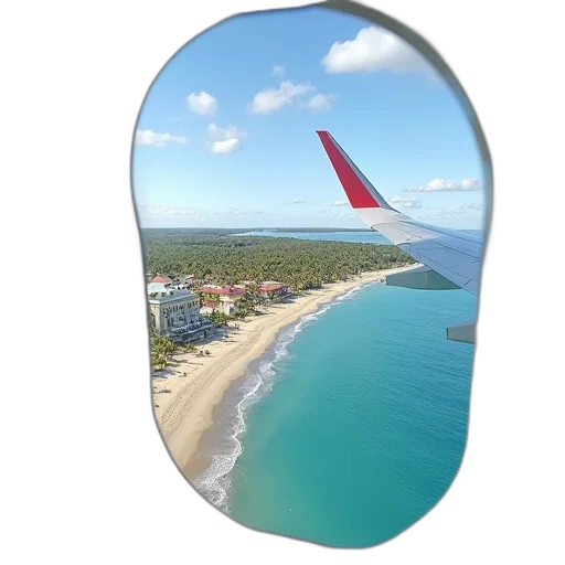 face, view, airplane, window transparent PNG cut-out
