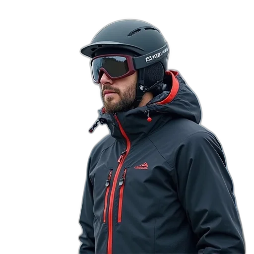 jacket, mountain, equipment, summit transparent PNG cut-out