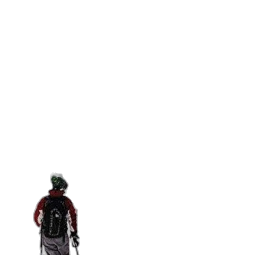 jacket, robot, creature, weapon transparent PNG cut-out