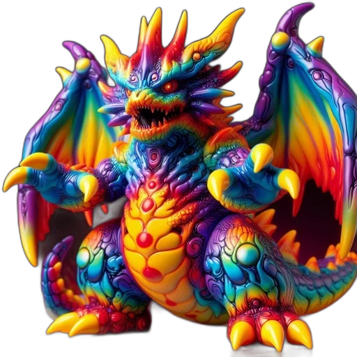 dragon, creature, animal, fantasy art transparent PNG cut-out