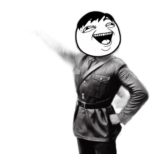 jacket, staff, cartoon, photorealistic transparent PNG cut-out