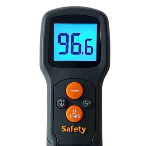 black, gray, digital, thermometer transparent PNG cut-out