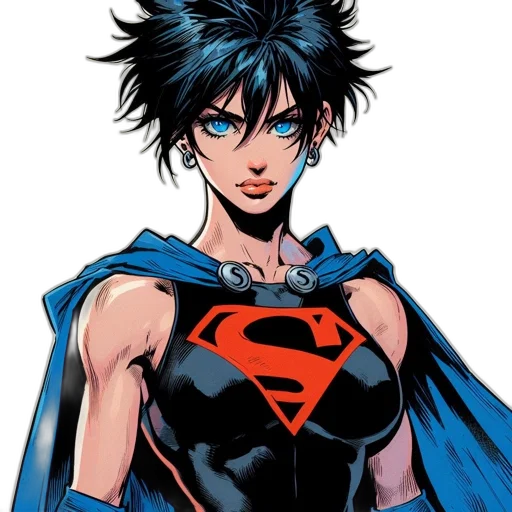 comic book art, concept art, cartoon, anime transparent PNG cut-out