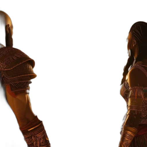 sword, weapon, concept art, 3d render transparent PNG cut-out