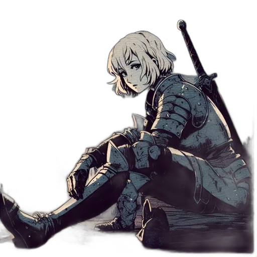 sword, weapon, jacket, staff transparent PNG cut-out