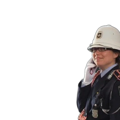 staff, hat, jacket, face transparent PNG cut-out