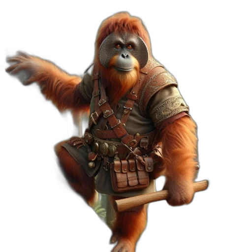 staff, animal, creature, weapon transparent PNG cut-out