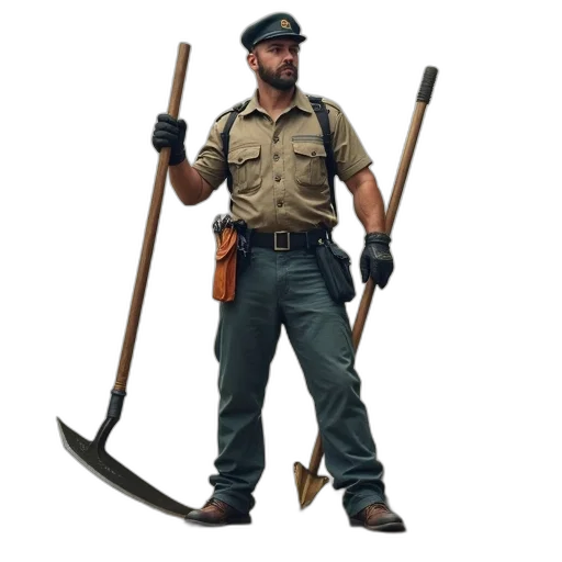 staff, weapon, animal, sword transparent PNG cut-out