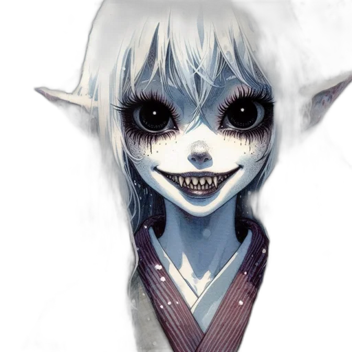 mask, face, creature, staff transparent PNG cut-out