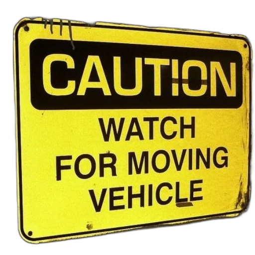 car, furniture, yellow, caution transparent PNG cut-out