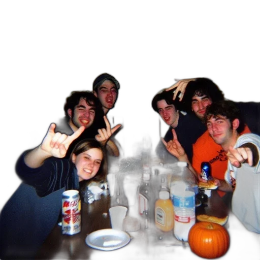 staff, bottle, food, jacket transparent PNG cut-out