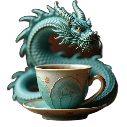 dragon, creature, 3d render, photorealistic transparent PNG cut-out