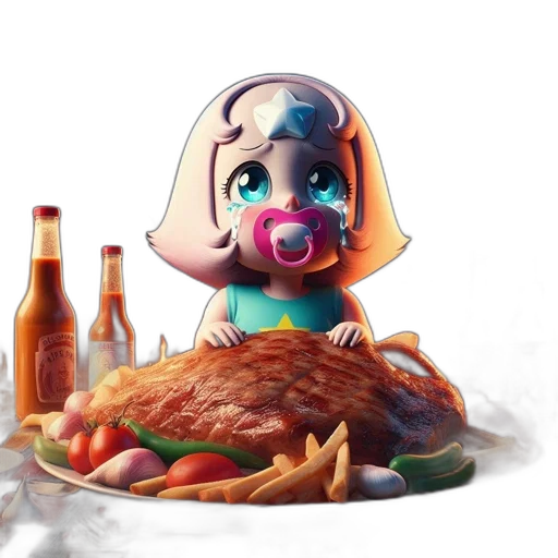 food, robot, creature, animal transparent PNG cut-out