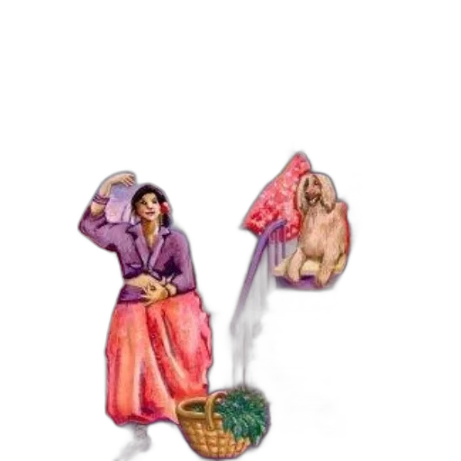 jewelry, umbrella, food, staff transparent PNG cut-out