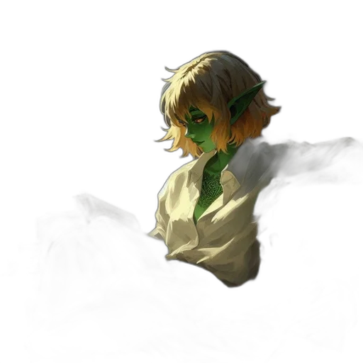 mask, face, creature, staff transparent PNG cut-out
