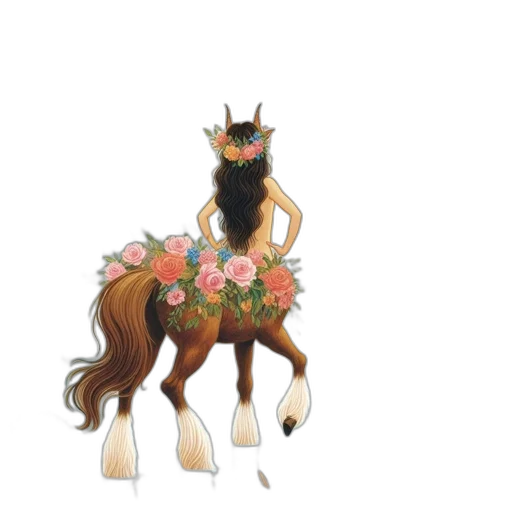 crown, animal, creature, flower transparent PNG cut-out