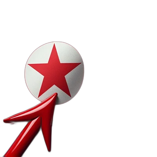 staff, umbrella, weapon, 3d render transparent PNG cut-out