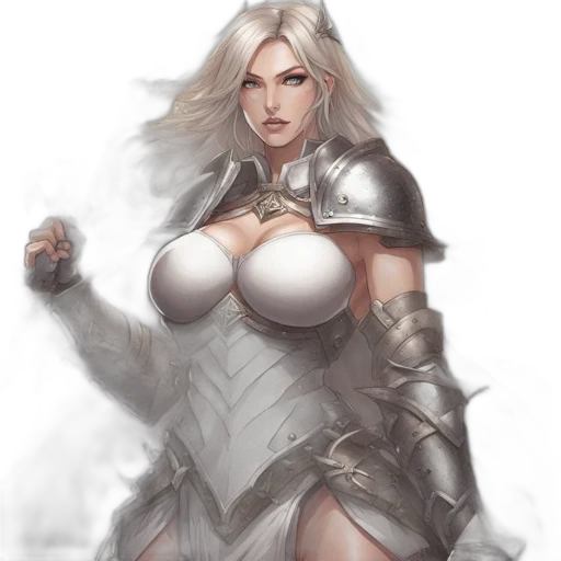 sword, weapon, dress, fantasy art transparent PNG cut-out