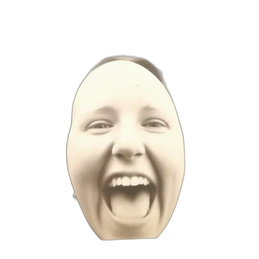 face, mask, creature, robot transparent PNG cut-out