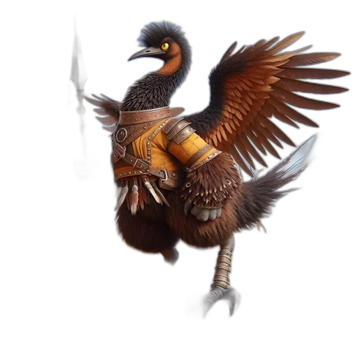 dragon, animal, staff, creature transparent PNG cut-out