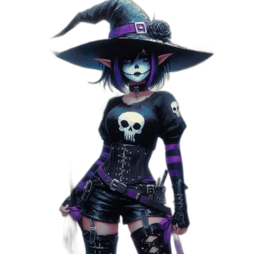 staff, mask, hat, concept art transparent PNG cut-out