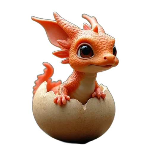 dragon, creature, 3d render, fantasy art transparent PNG cut-out