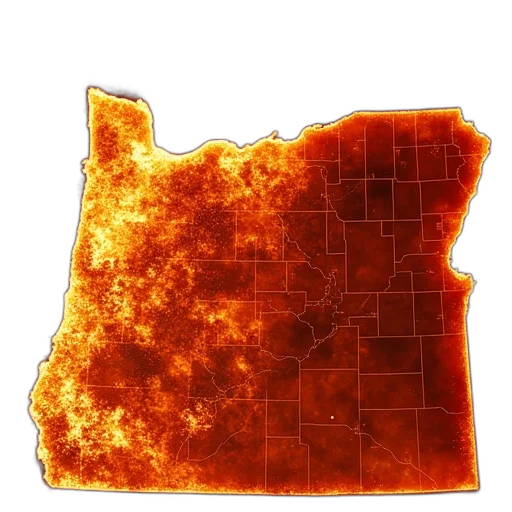 red, golden, fire, map transparent PNG cut-out