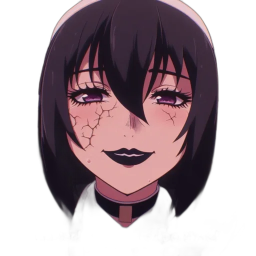 face, mask, creature, staff transparent PNG cut-out