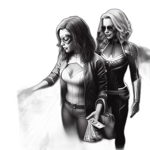 comic book art, concept art, pencil sketch, fantasy art transparent PNG cut-out