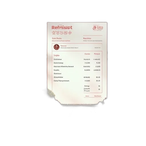 staff, receipt, card, cake transparent PNG cut-out