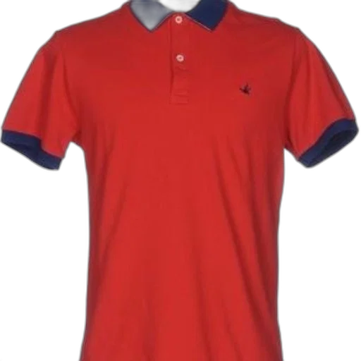 staff, 3d render, red, polo transparent PNG cut-out