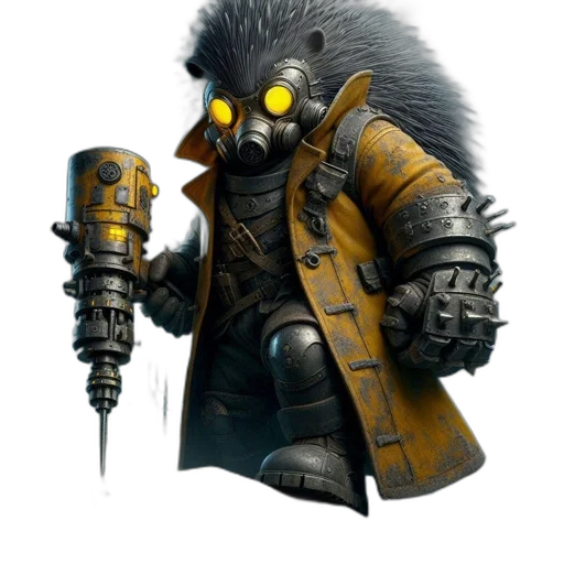 staff, weapon, creature, mask transparent PNG cut-out