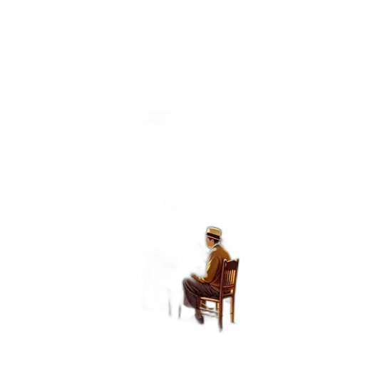 furniture, hat, staff, robot transparent PNG cut-out