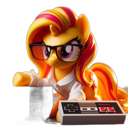 3d render, pixel art, brightly, colored transparent PNG cut-out