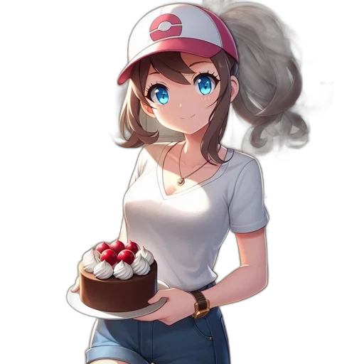 staff, hat, food, crown transparent PNG cut-out