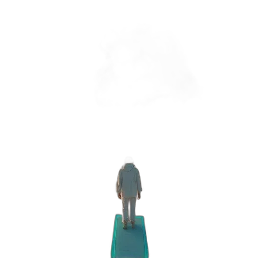 dress, robot, staff, umbrella transparent PNG cut-out