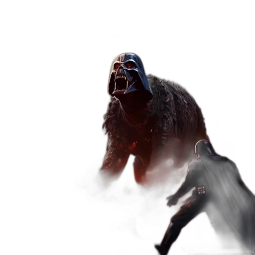 creature, animal, mask, concept art transparent PNG cut-out